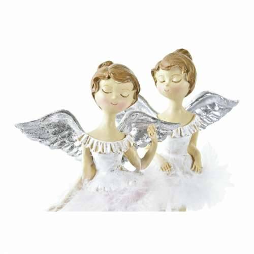 Božićni ukras DKD Home Decor Smola Anđeo (11 x 9 x 17 cm) (2 kom.) Cijena