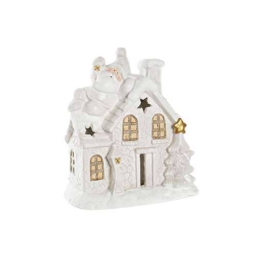 Božićni ukras DKD Home Decor kuća snježno magnezij (38 x 21 x 45 cm) (2 kom.) Cijena