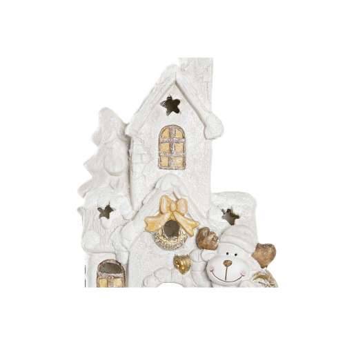 Božićni ukras DKD Home Decor kuća snježno magnezij (38 x 21 x 45 cm) (2 kom.) Cijena