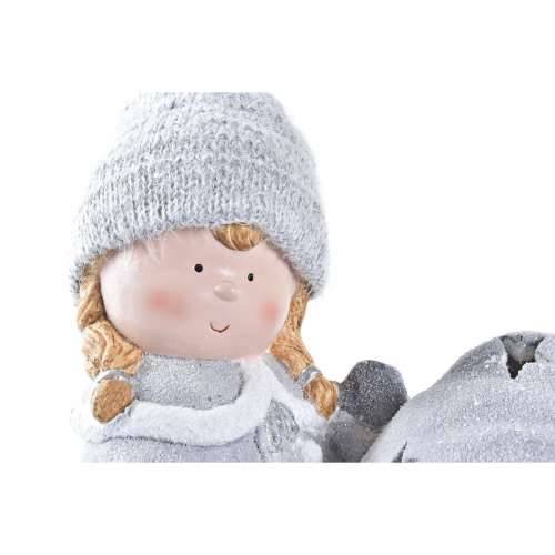 Božićni ukras DKD Home Decor Poliester magnezij (36 x 22 x 33 cm) (4 kom.) Cijena