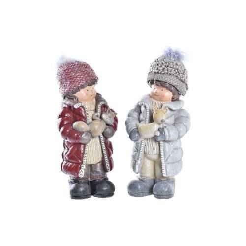 Božićni ukras DKD Home Decor Poliester Smola djeca (15 x 12 x 35 cm) (2 kom.) Cijena