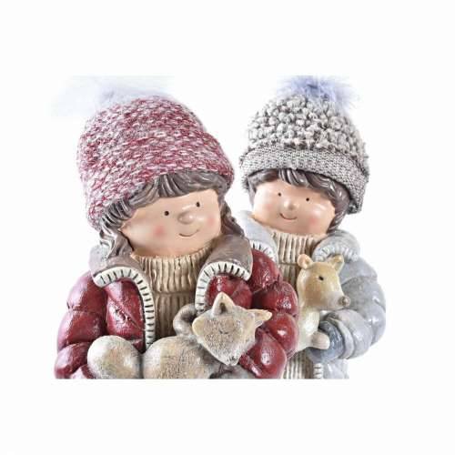 Božićni ukras DKD Home Decor Poliester Smola djeca (15 x 12 x 35 cm) (2 kom.) Cijena