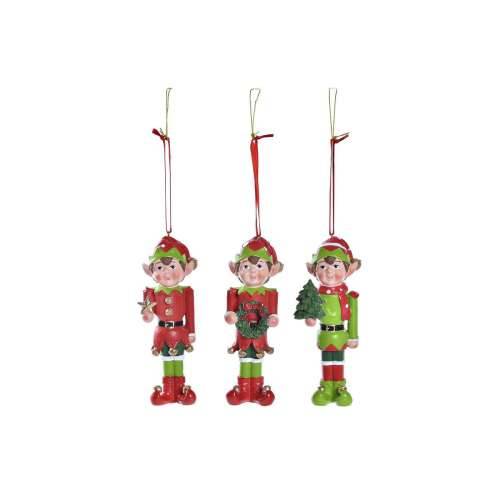 Božićni ukras DKD Home Decor Smola Vilenjak (5 x 4 x 14 cm) (3 kom.) Cijena