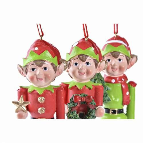 Božićni ukras DKD Home Decor Smola Vilenjak (5 x 4 x 14 cm) (3 kom.) Cijena