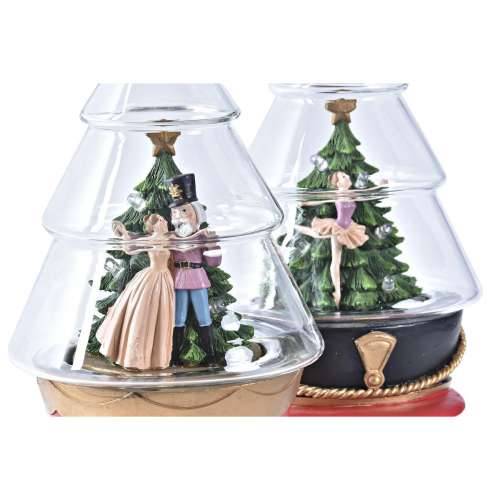 Svjetlosni ukras DKD Home Decor Crăciun Crvena Bijela (15 x 13,5 x 24 cm) (2 kom.) Cijena