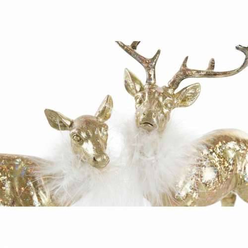 Božićni ukras DKD Home Decor Smola Sob (17,5 x 9 x 22,5 cm) (2 kom.) Cijena