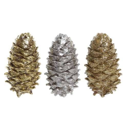 Božićni ukras DKD Home Decor Ananas Smola (13 x 7,5 x 7,5 cm) (3) (3 kom.) Cijena