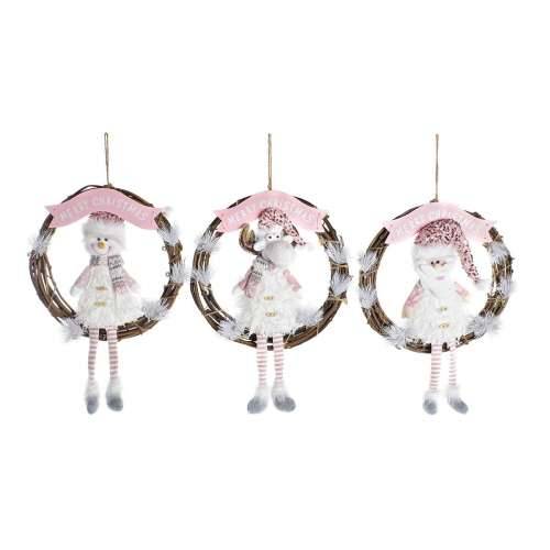 Božićni ukras DKD Home Decor Ratan (37 x 10 x 38 cm) (3 kom.) Cijena