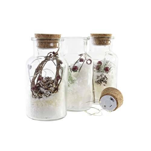 Svjetlosni ukras DKD Home Decor Crăciun Prirodno (6 x 6 x 14 cm) (3 kom.) Cijena