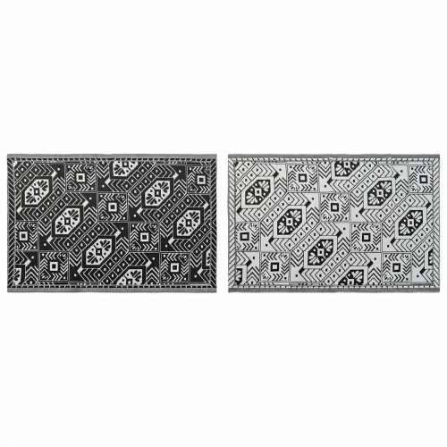 Tepih DKD Home Decor Bijela Crna Etnički (2 kom.) (120 x 180 cm) Cijena