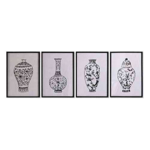 Slika DKD Home Decor Jela Kristal Vrč (50 x 70 x 2,5 cm) (4 kom.) Cijena