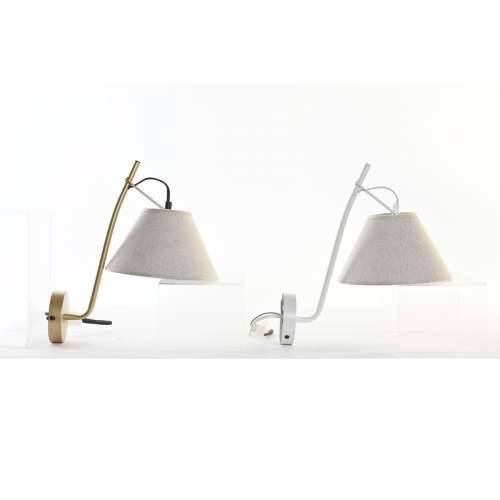 Zidna svjetiljka DKD Home Decor zlatan Metal Lan Bijela 50 W moderan (22 x 32 x 37 cm) (2 kom.) Cijena