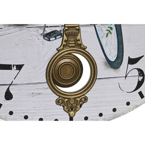 Zidni sat DKD Home Decor Bicikl Metal Pisana Drvo MDF (2 kom.) (58 x 4 x 58 cm) Cijena