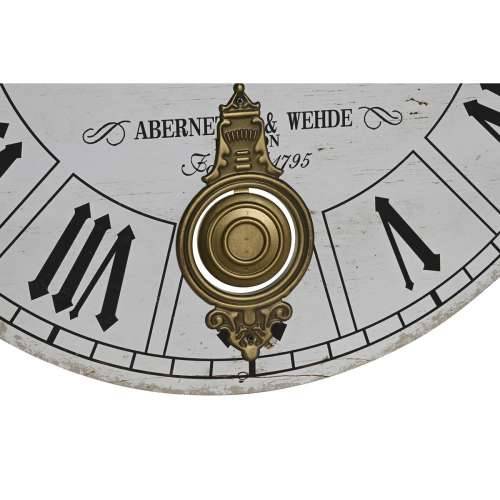 Zidni sat DKD Home Decor Crna Metal Bijela Vintage Drvo MDF (58 x 8 x 58 cm) (2 kom.) Cijena