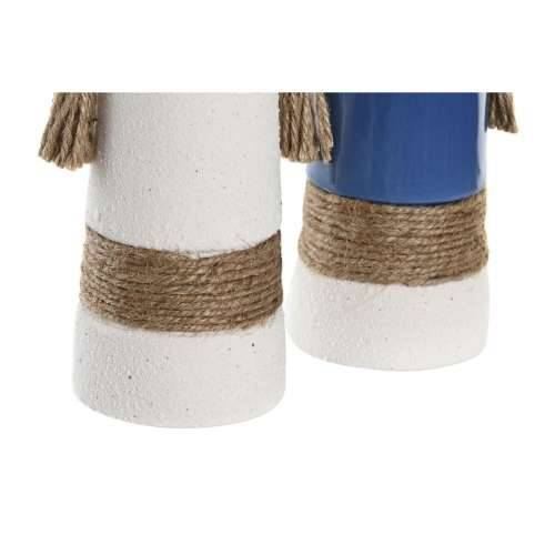 Vrč DKD Home Decor Keramika Bijela Mornarsko plava (9,5 x 7 x 20 cm) (2 kom.) Cijena