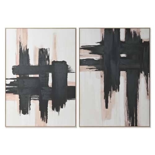 Slika DKD Home Decor Apstraktno gradski (100 x 4 x 140 cm) (2 kom.) Cijena