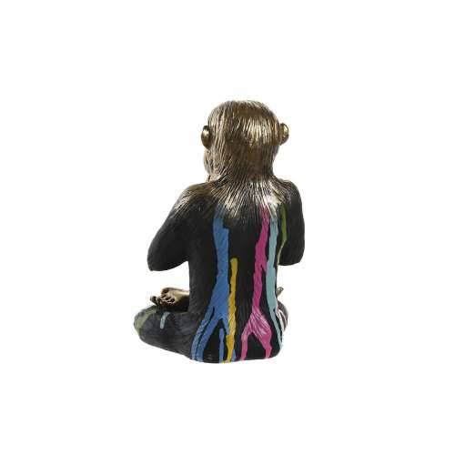 Ukrasna figura DKD Home Decor zlatan Smola Pisana Majmun moderan (19 x 12 x 24,5 cm) (3 kom.) Cijena