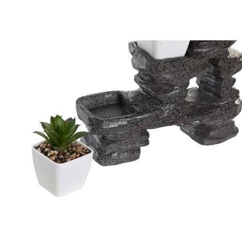 Ukrasna figura DKD Home Decor Crna zlatan Bijela Smola Opat Orijentalno (21 x 7,5 x 25 cm) (2 kom.) Cijena