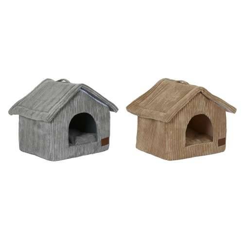 Krevet za kućne ljubimce DKD Home Decor 40 x 33 x 38 cm 48 x 37 x 40 cm Siva Deva Aluminij 2 kom. Cijena