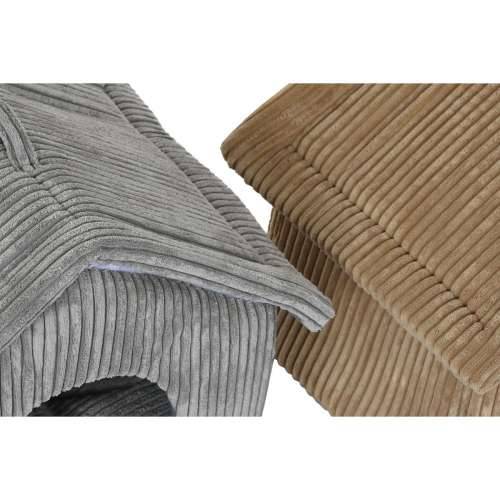 Krevet za kućne ljubimce DKD Home Decor 40 x 33 x 38 cm 48 x 37 x 40 cm Siva Deva Aluminij 2 kom. Cijena