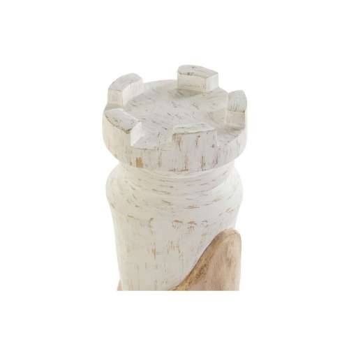 Ukrasna figura DKD Home Decor Bijela Smeđa Crna Figure za Šah Loft 12 x 11 x 36 cm (2 kom.) Cijena