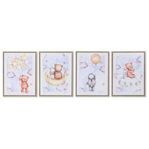 Slika Home ESPRIT Plava Smeđa Children’s 30 x 2 x 40 cm (4 kom.) Cijena