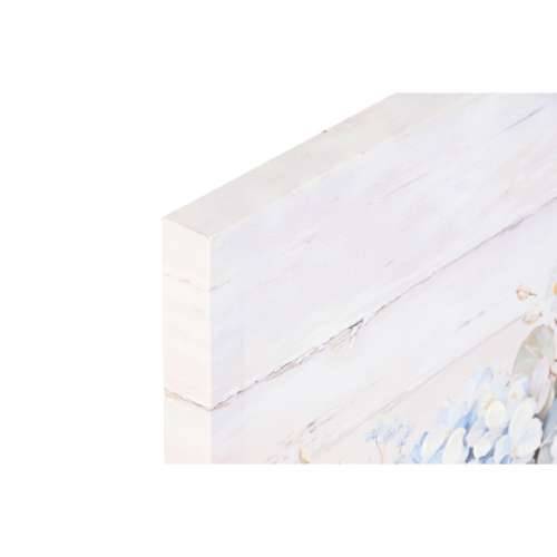 Slika Home ESPRIT Plava Siva Shabby Chic Hortenzija 60 x 3 x 60 cm (2 kom.) Cijena