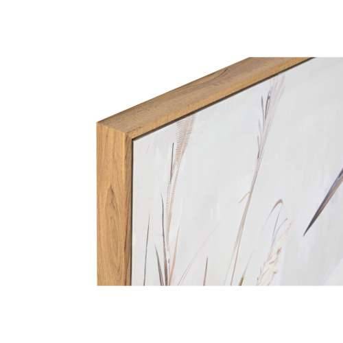 Slika Home ESPRIT Bijela Bež Siva Ptica Orijentalno 80 x 3,5 x 80 cm (2 kom.) Cijena