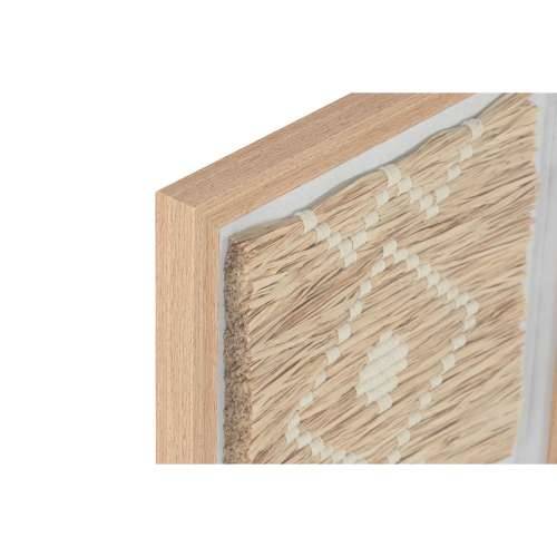 Slika Home ESPRIT Bijela Prirodno Skandinavski 40 x 3 x 40 cm (2 kom.) Cijena