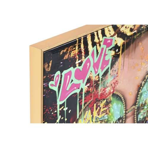 Slika Home ESPRIT Crna moderan chica Lakirano 82 x 4 x 82 cm (2 kom.) Cijena
