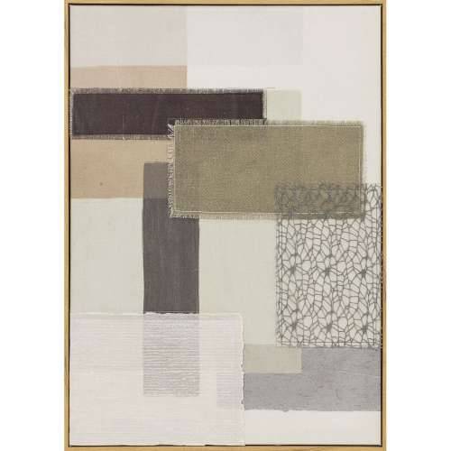 Slika Home ESPRIT Smeđa Bež Apstraktno gradski 50 x 3 x 70 cm (2 kom.) Cijena