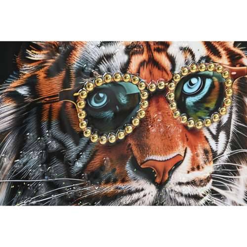 Slika Home ESPRIT Crna Turkizno Tigar Lakirano 60 x 3,5 x 60 cm (2 kom.) Cijena