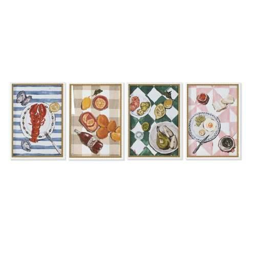 Slika Home ESPRIT Mediteran 50 x 2,5 x 70 cm (4 kom.) Cijena
