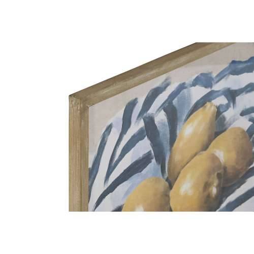 Slika Home ESPRIT Rumena Plava Bijela Zelena voće Mediteran 60 x 2,5 x 45 cm (2 kom.) Cijena