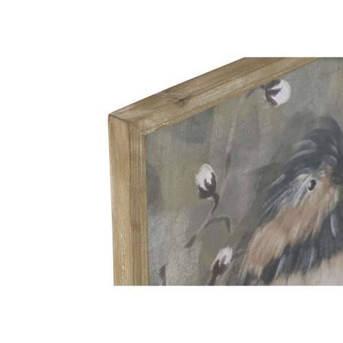 Slika Home ESPRIT Zelena ptice Shabby Chic 50 x 2 x 50 cm (4 kom.) Cijena