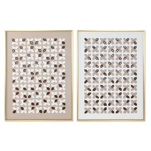 Slika Home ESPRIT Bijela Bež zlatan moderan gradski 90 x 3,5 x 120 cm (2 kom.) Cijena
