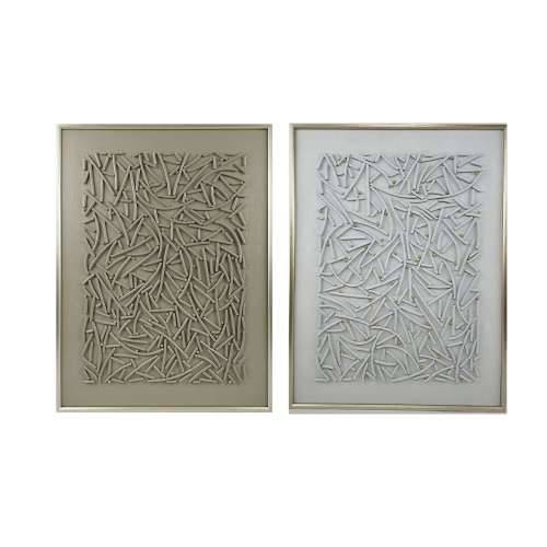Slika Home ESPRIT Bijela Bež zlatan moderan gradski 90 x 3,5 x 120 cm (2 kom.) Cijena