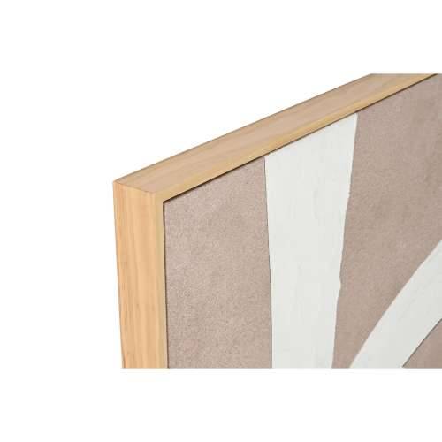 Slika Home ESPRIT Bijela Bež Apstraktno 103 x 4,3 x 103 cm (2 kom.) Cijena