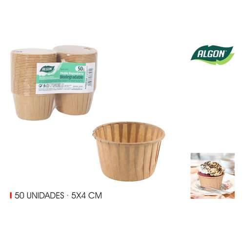 Set kalupa za kolače Algon Papir 5 x 4 cm 50 Dijelovi (36 Jedinice) Cijena