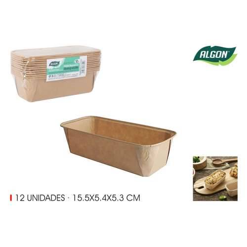 Set kalupa za kolače Algon Papir 15,5 x 5,4 x 5,3 cm 12 Dijelovi (24 kom.) Cijena