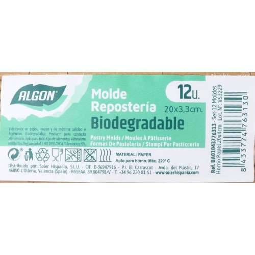 Set kalupa za kolače Algon Papir 20 x 4 cm 12 Dijelovi (24 kom.) Cijena