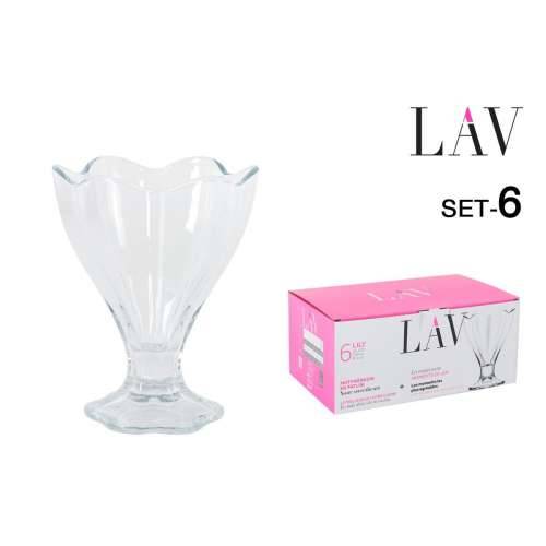 Čaša za sladoled i smoothie LAV Lily 250 ml 6 Dijelovi (4 kom.) Cijena