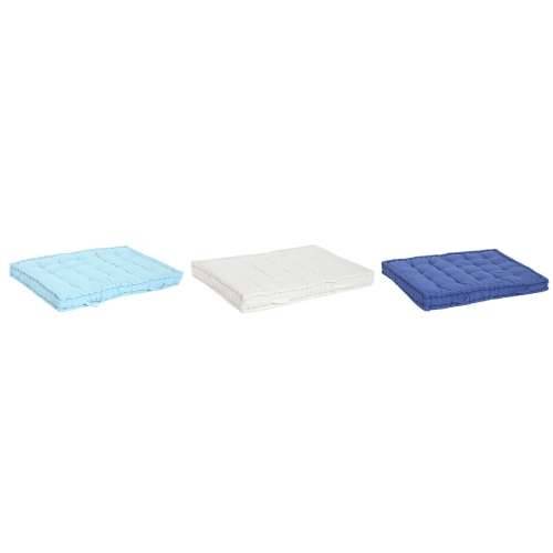 Podni jastuk DKD Home Decor Plava Mornarsko plava Greige 110 x 78 x 12 cm (3 kom.) Cijena