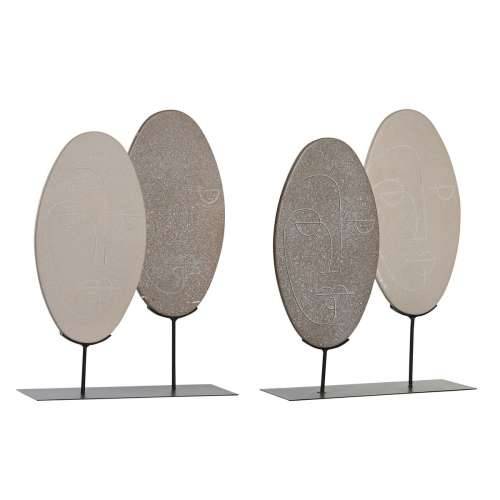Ukrasna figura DKD Home Decor Bež Svijetlo smeđi moderan 27 x 8 x 35,5 cm (2 kom.) Cijena