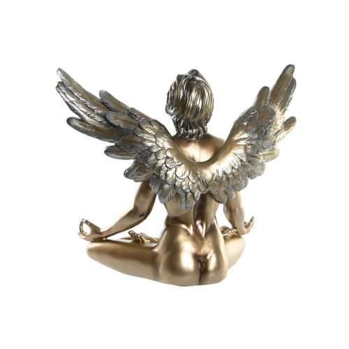 Ukrasna figura DKD Home Decor Bijela zlatan Anđeo Neoklasični 31,5 x 17 x 26,5 cm (2 kom.) Cijena