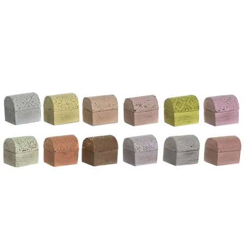 Kutija za nakit DKD Home Decor Pisana Metal Drvo Manga 4 x 5 x 5 cm (12 kom.) Cijena