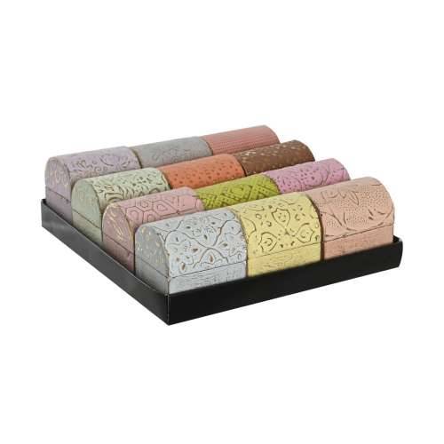 Kutija za nakit DKD Home Decor Pisana Metal Drvo Manga 4 x 5 x 5 cm (12 kom.) Cijena