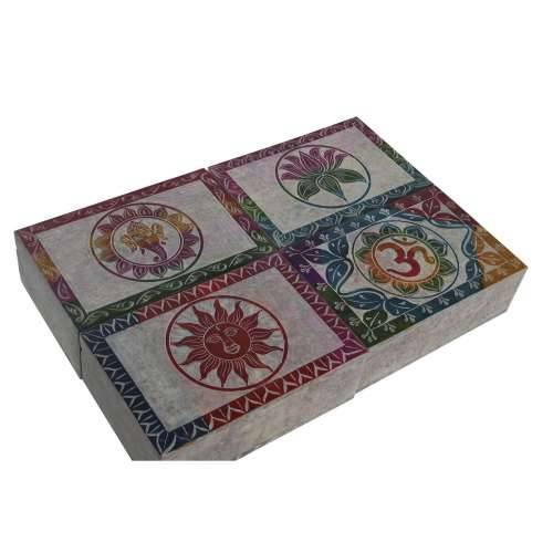 Kutija za nakit DKD Home Decor Pisana Kamen 15 x 10 x 5 cm (4 kom.) Cijena