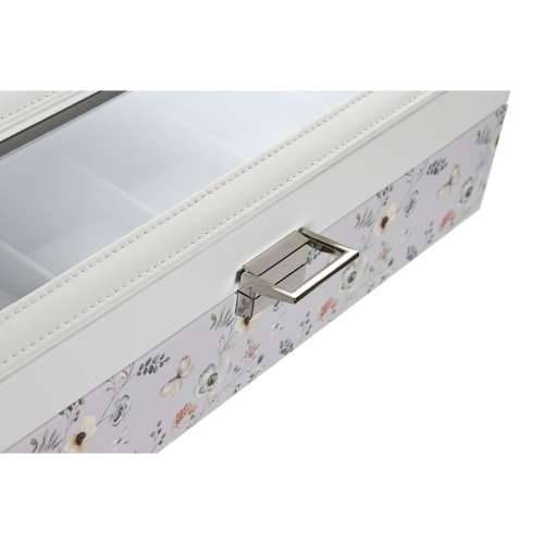 Kutija za satove DKD Home Decor Plava Svetlo roza Kristal 33 x 11 x 9 cm (2 kom.) Cijena