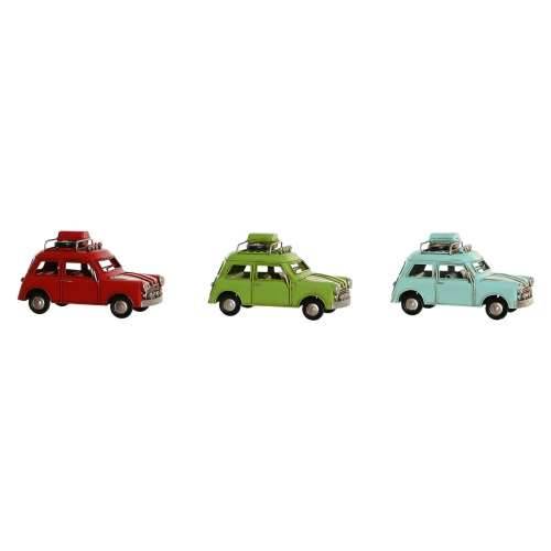 Ukrasna figura DKD Home Decor Crvena Zelena Nebesko plava Automobil Vintage 16 x 7,5 x 9 cm (3 kom.) Cijena